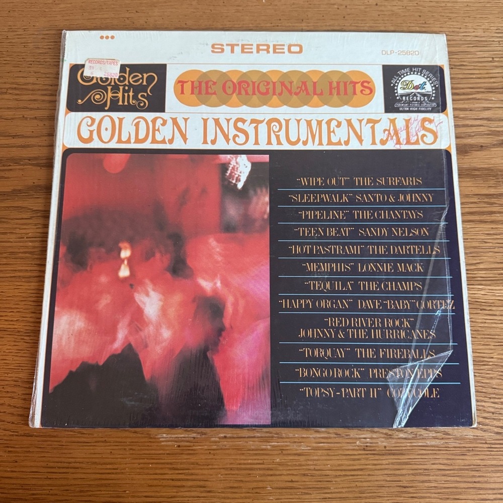 Dot Records Golden Hits‎ Golden Instrumentals Vinyl LP Record DLP 25820 Stereo